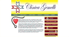 Desktop Screenshot of clinicagemelli.com.br